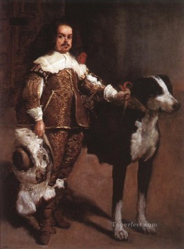 宮廷小人ドン・アントニオ・エル・イングレスの肖像画 ディエゴ・ベラスケス Oil Paintings